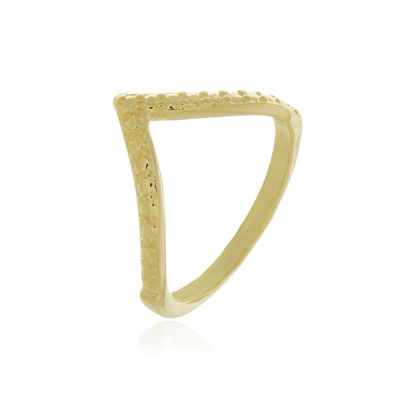 ANEL FALANGE TRIANGULAR BOLINHAS