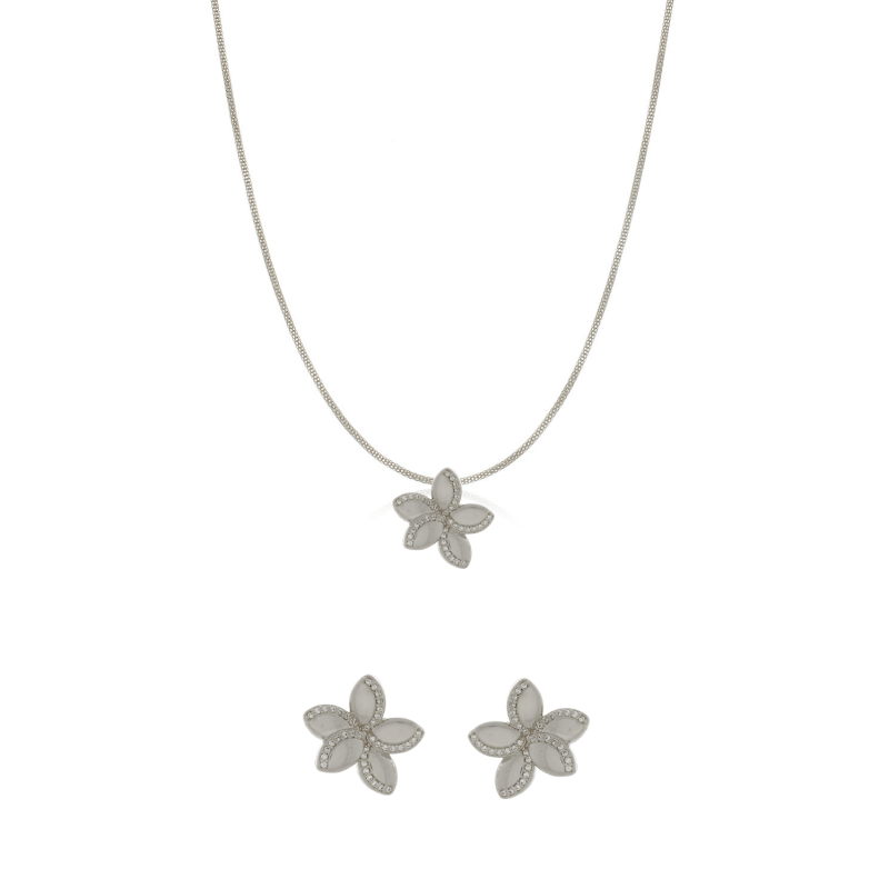 CONJUNTO FLORAR RENOVARE BANHO PRATA