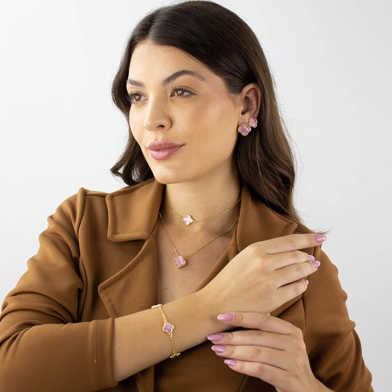 PULSEIRA TREVO RESINADA